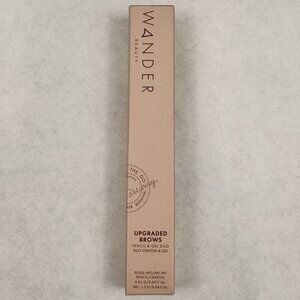 Wander Beauty Upgraded Brows Pencil & Gel Duo Medium Brown 0.045 Oz Sealed NEW